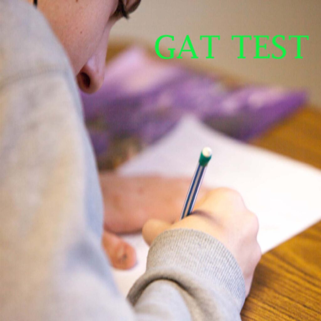 GAT test preparation book pdf free download 2022