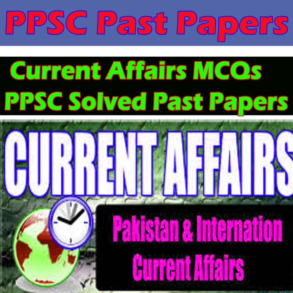 Latest Current Affair MCQs in PDF