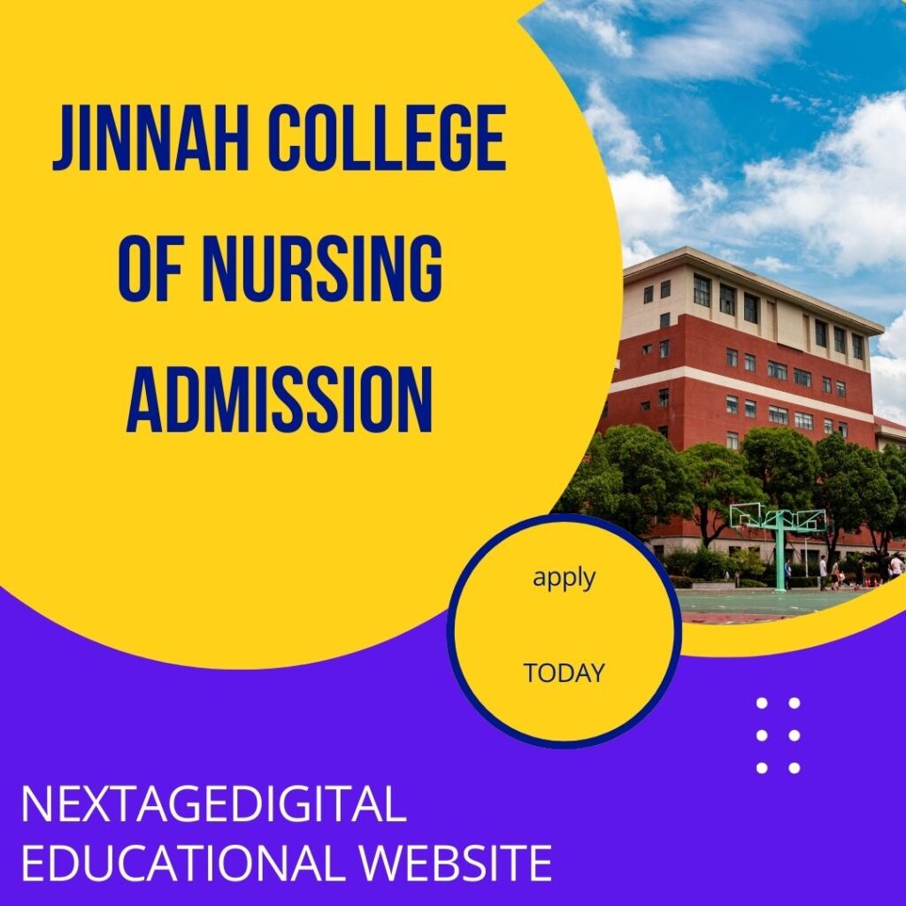 Jinnah College of Nursing Admission 2025