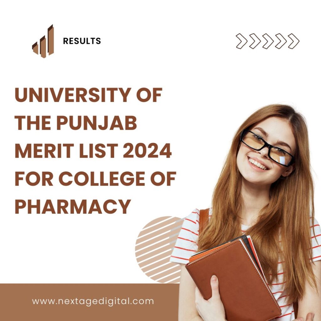 University Of The Punjab Merit List 2025 For College Of Pharmacy 1 University Of The Punjab Merit List 2024 For College Of Pharmacy