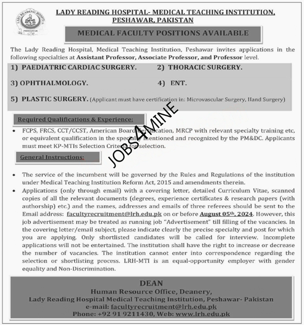 New Medical Staff Jobs in Peshawar July 2024 Advertisement 1 New Medical Staff Jobs in Peshawar July 2024 Advertisement